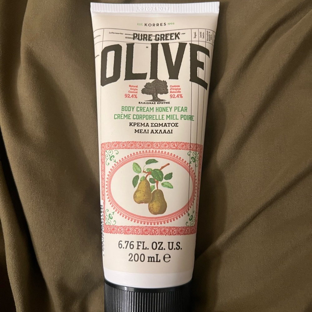 Korres Pure Greek Olive Honey Pear Body Cream